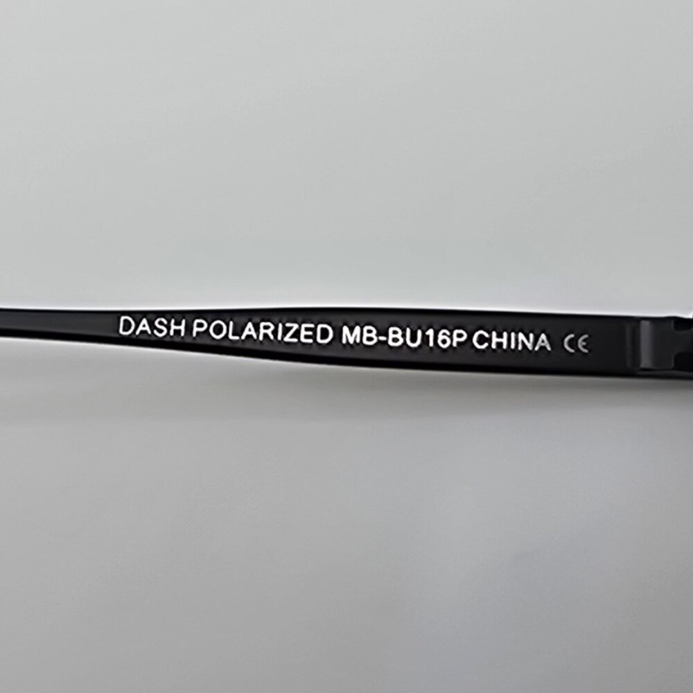 Diff Eyewear Dash Black Frame Polarized Blue Mirr… - image 11